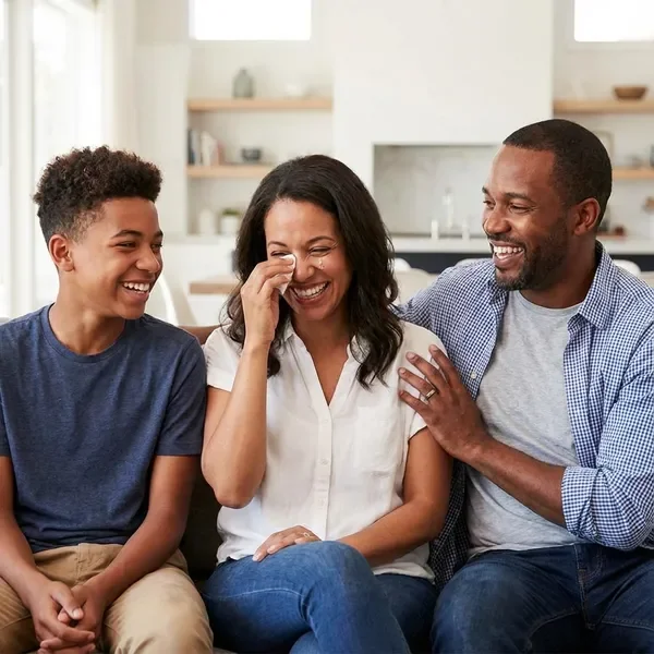 משפחה מרוצה