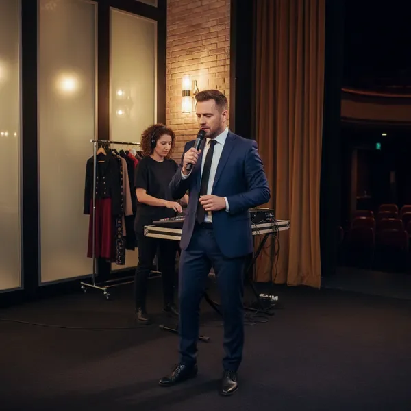 הכנה להופעה